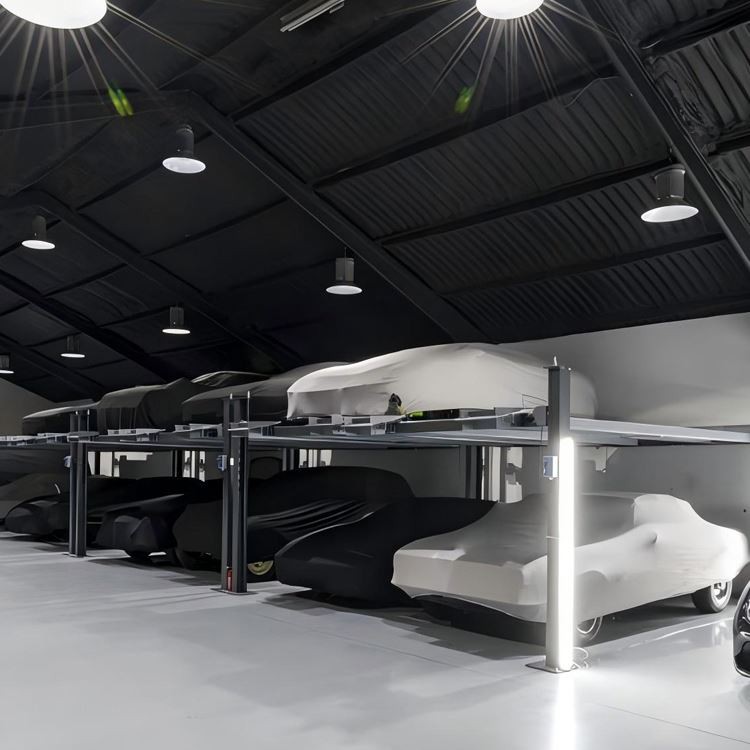 info-1-1 DAXLIFTER 4 Four Post Indoor Outdoor Commercial Vehicle Parking Lift